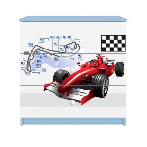 Obrazek Komoda Dla Dzieci Babydreams Niebieski – Formuła