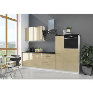 Obrazek Kuchnia Lara 280 Cappucino Połysk Bez Blatu