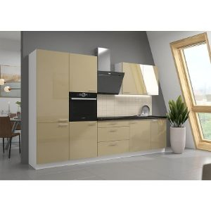 Kuchnia Lara 310 Cappucino Połysk Bez Blatu