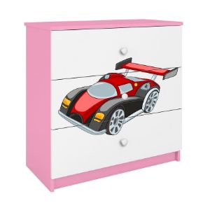 Komoda Dla Dzieci Babydreams Różowy – Auto