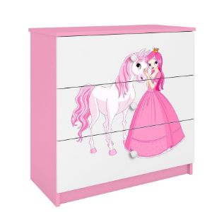 Komoda Dla Dzieci Babydreams Różowy – Księżniczka 2