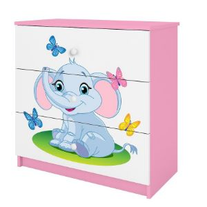 Komoda Dla Dzieci Babydreams Różowy – Słonik