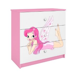Komoda Dla Dzieci Babydreams Różowy – Wróżka 2