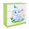 Obrazek Komoda Dla Dzieci Babydreams Zielony – Słonik