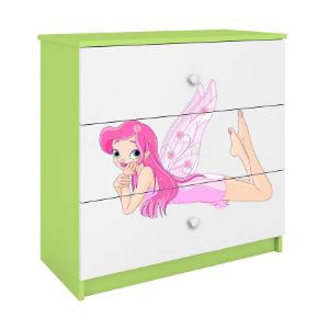 Obrazek Komoda Dla Dzieci Babydreams Zielony – Wróżka 2