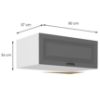 Obrazek Szafka kuchenna Stilo dustgrey/biały 80 Nagu-36 1F