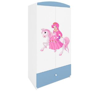 Szafa Babydreams Niebieski – Księżniczka 1