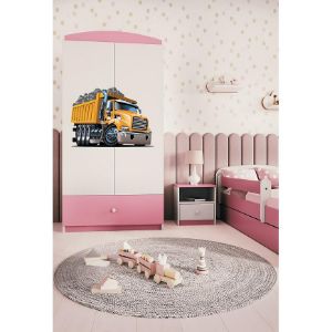 Obrazek Szafa Babydreams Różowy – Ciężarówka