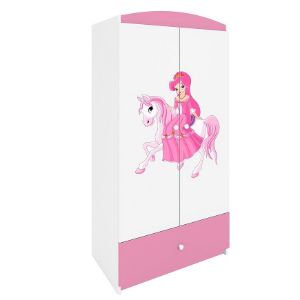 Szafa Babydreams Różowy – Księżniczka 1