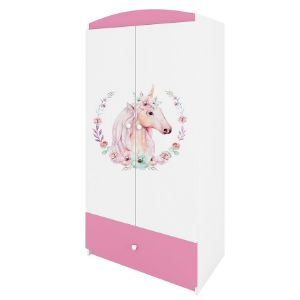 Obrazek Szafa Babydreams Różowy – Konik