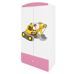 Obrazek Szafa Babydreams Różowy – Koparka