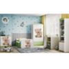 Obrazek Szafa Babydreams Zielony – Miś Kwiatki