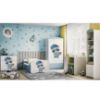 Obrazek Łóżko dziecięce z materacem i szufladą Babydreams Niebieski 80x160 Szop