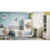 Obrazek Łóżko dziecięce z materacem i szufladą Babydreams Niebieski 70x140 Zoo