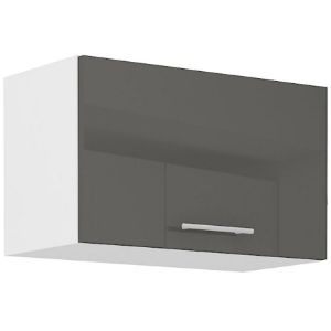 Szafka Kuchenna Lara 60gu-36 1f Szary Połysk
