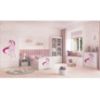 Obrazek Łóżko dziecięce z materacem i szufladą Babydreams Biały 70x140 Jednorożec