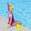 Obrazek Zestaw do snorkelingu z płetwami 3+ 25039