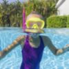 Obrazek Zestaw do snorkelingu z płetwami 3+ 25039