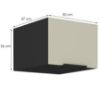 Obrazek Szafka kuchenna Arona cashmere 50 Nagu-36 1f