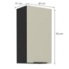 Obrazek Szafka kuchenna Arona cashmere 40g-90 1f