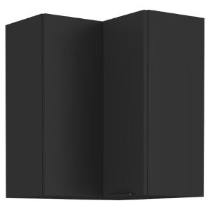 Obrazek Szafka kuchenna Siena czarny matowy 60x60 Gn-72 1f (90°)