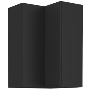 Obrazek Szafka kuchenna Siena czarny matowy 60x60 Gn-90 1f (90°)