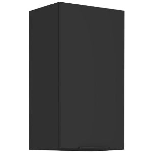 Obrazek Szafka kuchenna Siena czarny matowy 40g-72 1f