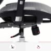Obrazek Fotel Biurowy Diablo V-Basic Czarny/Szary