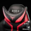Obrazek Fotel Gamingowy King Diablo X-Ray 2.0 Czarny/Czerwony
