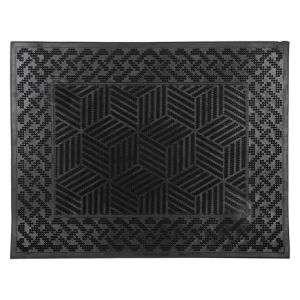 Obrazek Wycieraczka gumowa zewnętrzna Emma K-303 55x41 cm geometric