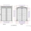 Obrazek Domek ogrodowy Yardmate Plus 5x5