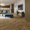 Obrazek Panele podłogowe wodoodporne Dąb Royal 8mm AC5 Herringbone WR 64832