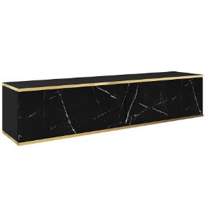 Szafka RTV Oro 135 czarny marmur