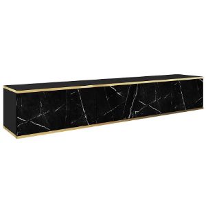 Szafka RTV Oro 175 czarny marmur