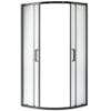 Obrazek Kabina prysznicowa Aura 90x90x190 black