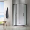 Obrazek Kabina prysznicowa Aura 90x90x190 black