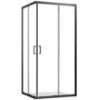 Obrazek Kabina prysznicowa kwadratowa Mika 80x80x190 black