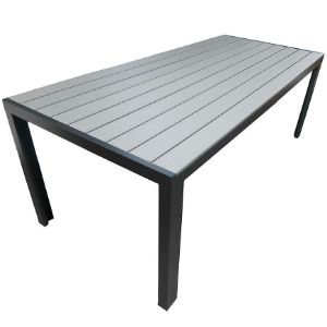 Obrazek Stół Douglas szary z blatem polywood 205x90 cm