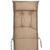 Obrazek Poduszka wodoodporna 120X50X6CM karmel/szary 401640
