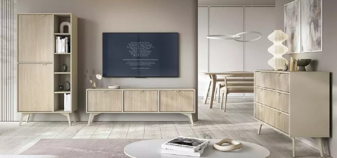 System Forest beż piaskowy/jodełka scandi