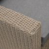 Obrazek Narożnik technorattanowy Stockholm Natural z wysokim stołem polywood