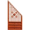 Obrazek Płot Wolin z ornamentem 90x180/90 cm