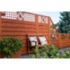 Obrazek Płot Wolin z ornamentem 180x90 cm
