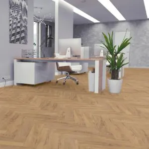 Obrazek Panele podłogowe wodoodporne Dąb Inca Carpenter 8mm AC5 Herringbone K476