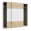 Obrazek Szafa dwudrzwiowa Ossett 220 SHMS92411-M576 dąb artisan/biały