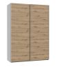 Obrazek Szafa dwudrzwiowa Ossett 150 SHMS72413 dąb artisan/biały