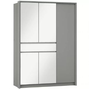 Szafa z lustrem Split 157 platinium