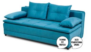 Sofa z funkcją spania Diori Lux morski