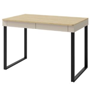 Biurko Luca LC11 beżowy/dąb