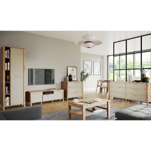 Obrazek Regał Indygo R1D dąb wotan-beige